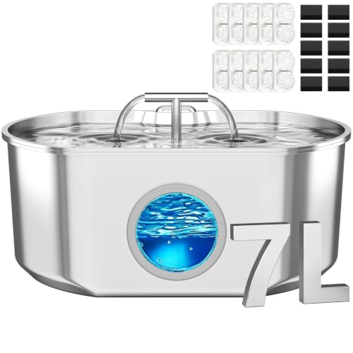 Cat Water Fountain Stainless Steel