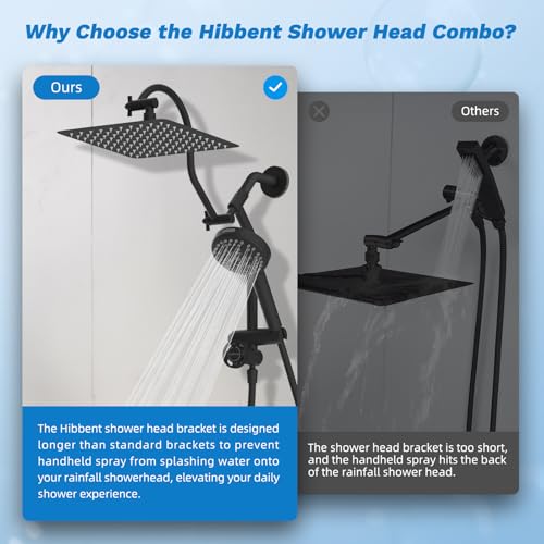 High Pressue All Metal 10" Rainfall Shower Head
