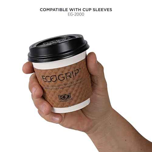 GreenStripe Disposable Paper Hot Cups (50 Count)