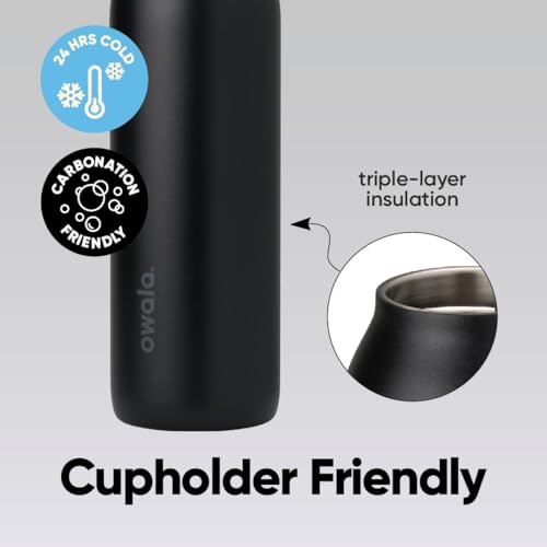 FreeSip Twist Stainless Steel Water Bottle 24 oz Teen Spirit