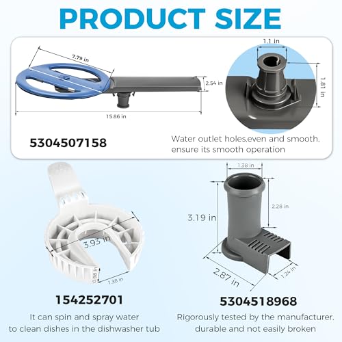 5304507158 Dishwasher Lower Spray Arm Assembly