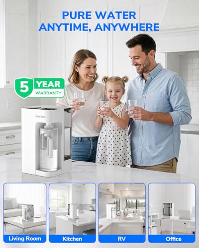 Mate 3 Countertop Reverse Osmosis Water Filter with 2 Auto (2 Count)