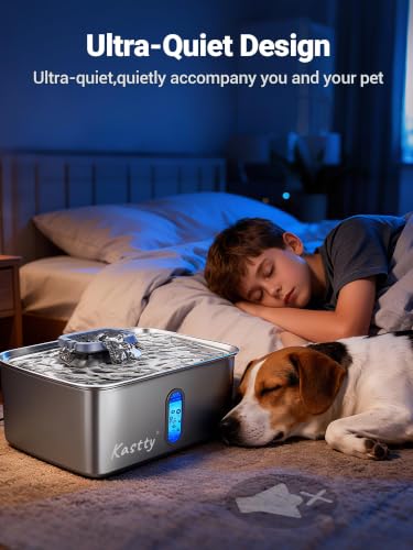 3.96 Gal Dog Water Fountain for Large Dogs
