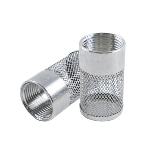 2Pcs 30mm Dia Hose Inlet Suction Strainer Filter