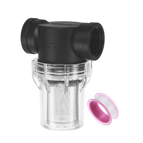 Water Pump Strainer with 40 Mesh Stainless Steel Filter Screen