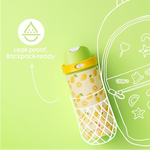 18 oz Stainless Steel Water Bottle for Kids