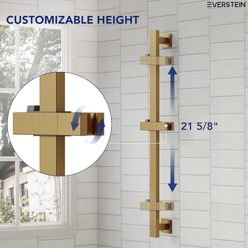 EVESTEIN Adjustable Hand Held Shower with Slide Bar