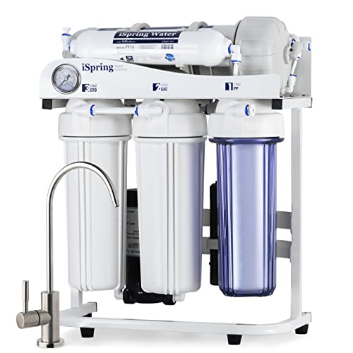 RCS5T Commercial Tankless Reverse Osmosis RO Water Filter System with 1.5