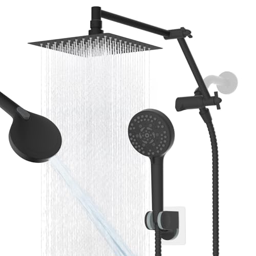 Metal Rain Shower Head with Handheld