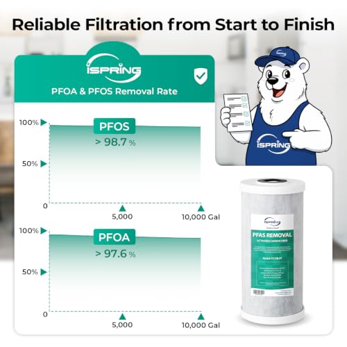 US21B-PF 2-Stage PFAS Removal Under Sink Water Filtration System