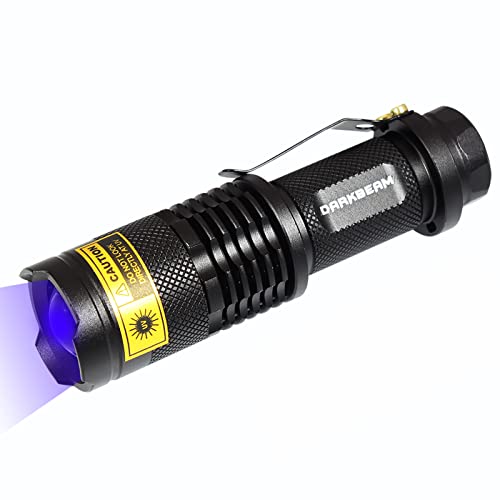 UV 365nm Light Wood's Lamp Blacklight Ultraviolet Flashlight Mini