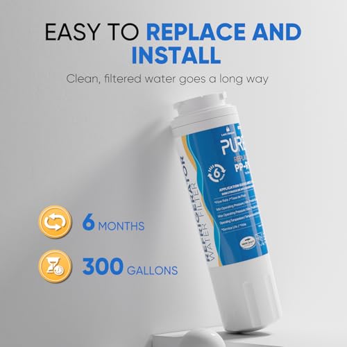 UKF8001 Refrigerator Water Filter Replacement for Maytag UKF8001P (2 Count)