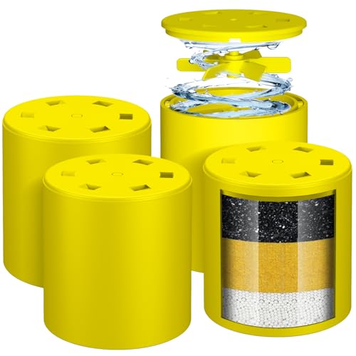 4 Pack Universal Shower Filter Cartridge (4 Count)