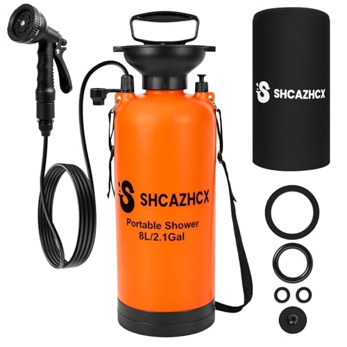 2.1 Gal 8L Portable Shower for Beach