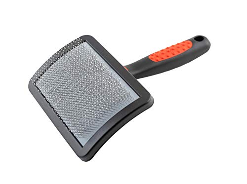 Paw Brothers Soft Pin Curved Slicker Brush for Dogs