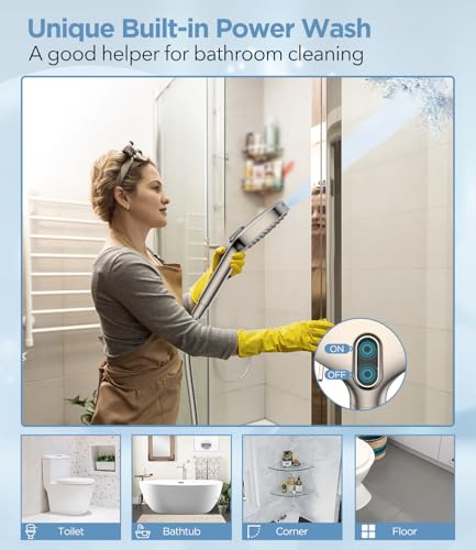 Filtered Shower Head with Handheld