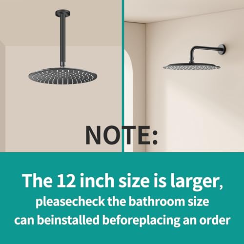 All Metal Rain Shower Head