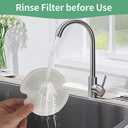4 Pack Cat Water Fountain Filters with 4 Sponges