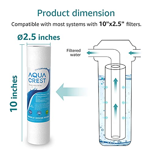 AP110 Sediment Water Filter Cartridge for 3M® Aqua (6 Count)
