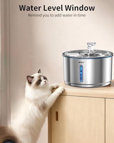 Cat Water Fountain Stainless Steel 1Gal