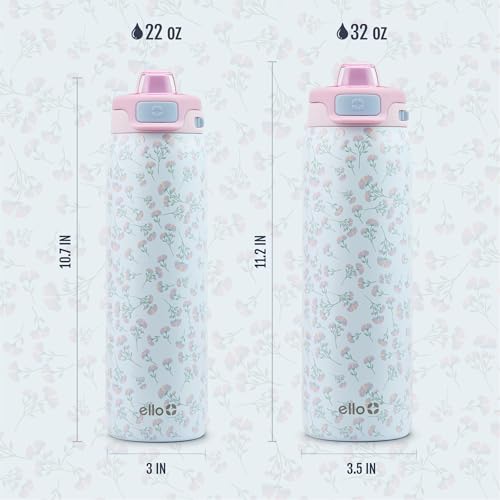 Pop & Fill 22oz Stainless Water Bottle