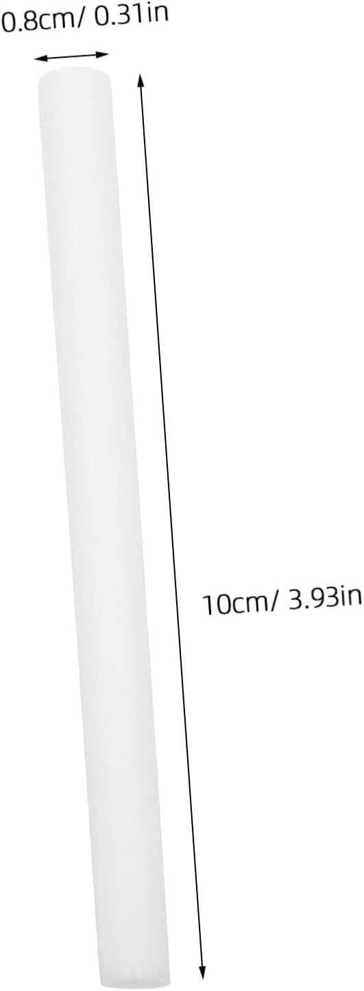 50pcs Cotton Diffuser Sticks Humidifier Filter Rods for Home and Car Easy to Use Refill Wicks for Aromatherapy and Humidifiers White - AquaVibe