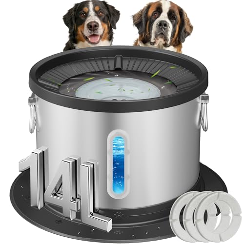 14L No Spill Dog Water Bowl (5 Pound)