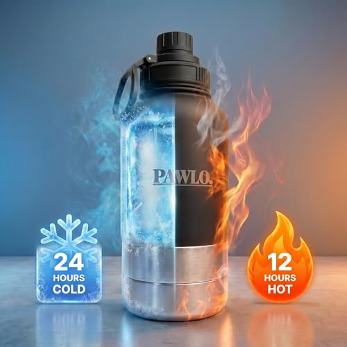 Outdoor Dog Water Bottle with 2 Stainless Steel Bowls