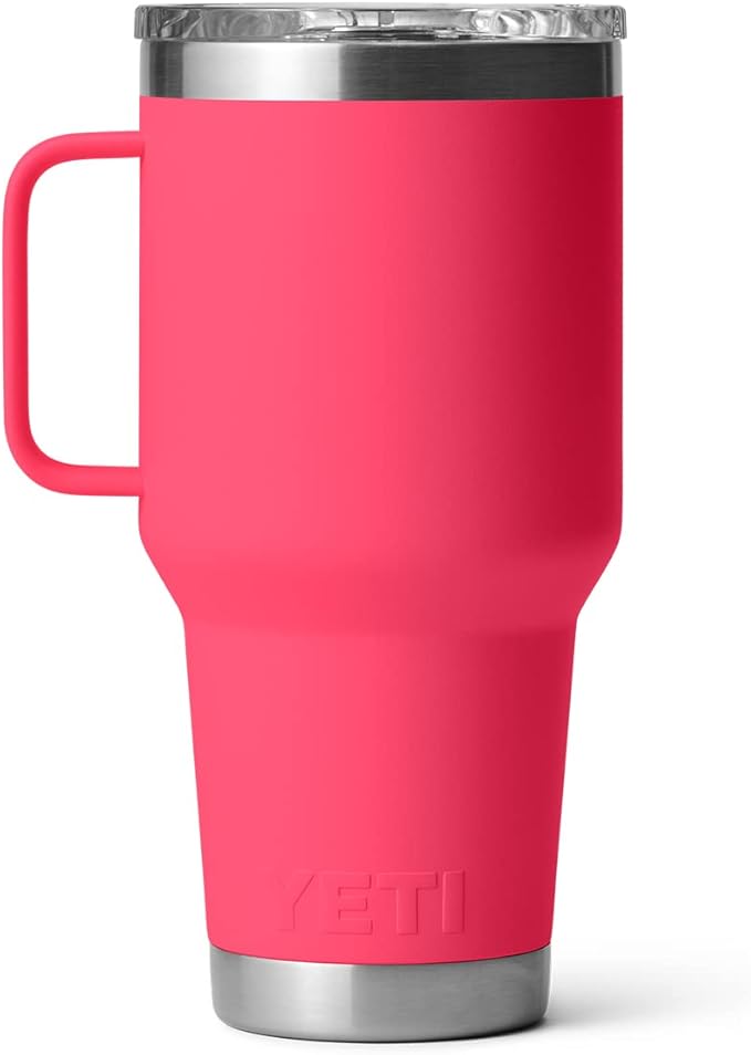 YETI Rambler 30 oz Travel Mug, Stainless Steel, Vacuum Insulated with Stronghold Lid