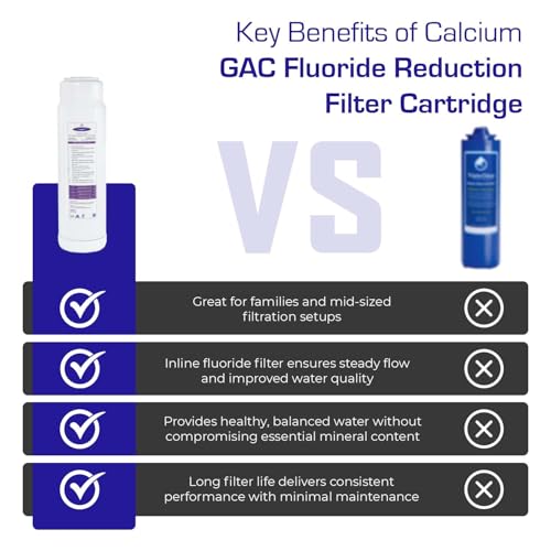 Calcium GAC Fluoride Reduction Filter