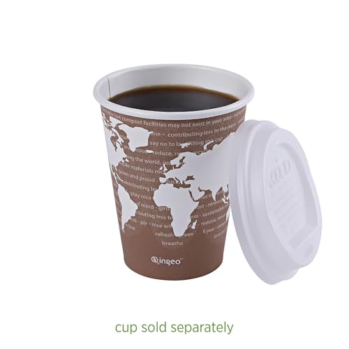 Eco Products Compostable Coffee Cup Lids (800 Count)