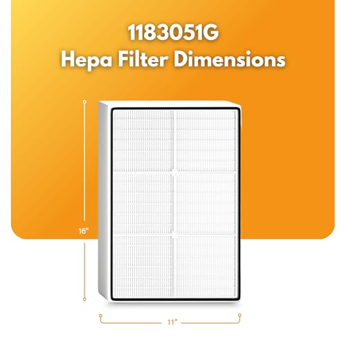 Filter Monster Compatible With Whirlpool 1183051K Air Purifier Filter