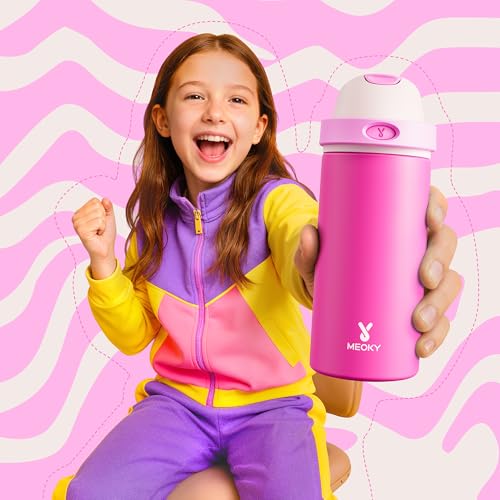 18 oz Kids Water Bottle for School