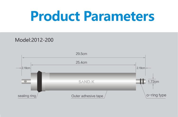 200 GPD RO Membrane Filter Replacement