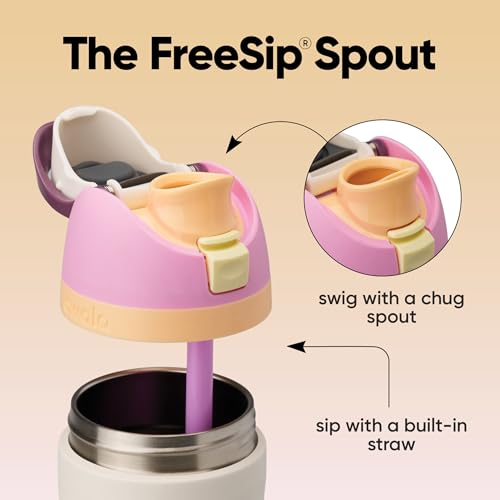 FreeSip Stainless Steel Water Bottle 32 oz Daybreak