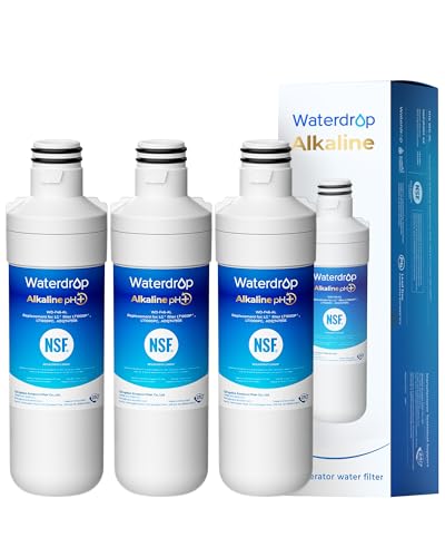 Alkaline LT1000PC ADQ747935 Refrigerator Water Filter (3 Count)