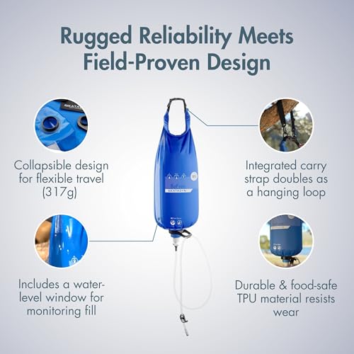 BeFree Gravity Water Filter 10L for Base Camp & Large Groups