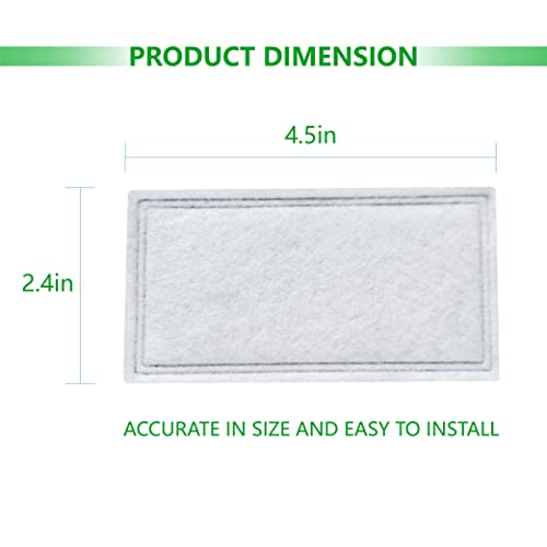 12 Pack Pet Fountain Replacement Carbon Filters (12 Count)