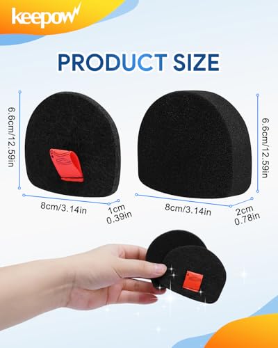 Vacuum Filters Fit for Shark UltraCyclone Pet Pro Plus Cordless (2 Count)
