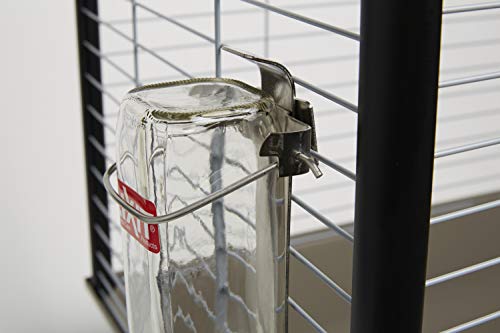 Heavy Duty Deluxe Glass Water Bottles for Birds