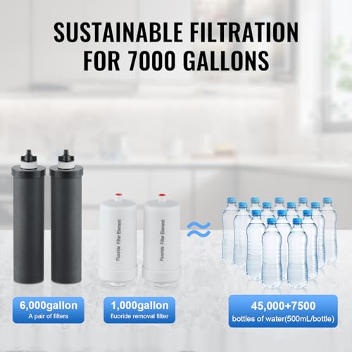 Gravity fed Water Filter System
