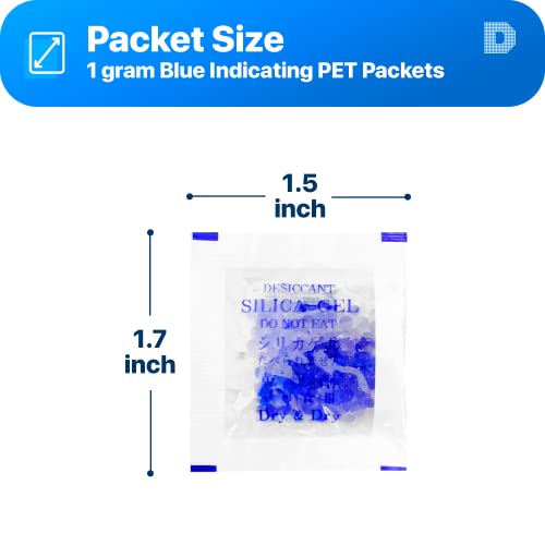 1 Gram [200 Packets] Blue Indicating