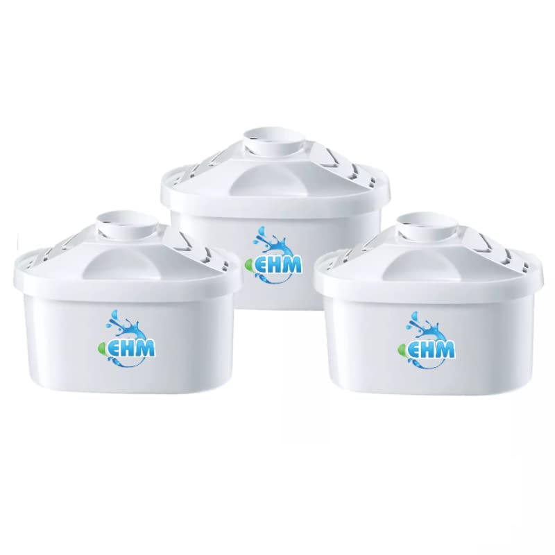 3 Pack PureFlow Purifying Water Pitcher Replacement Cartridge (3 Count)