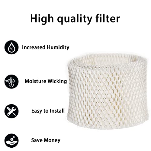 2Pack Replacement Humidifier Wick Filters Compatible with Kaz & Vicks 3020 V3100 V3500 V3600 V3800 V3900 Honeywell HCM