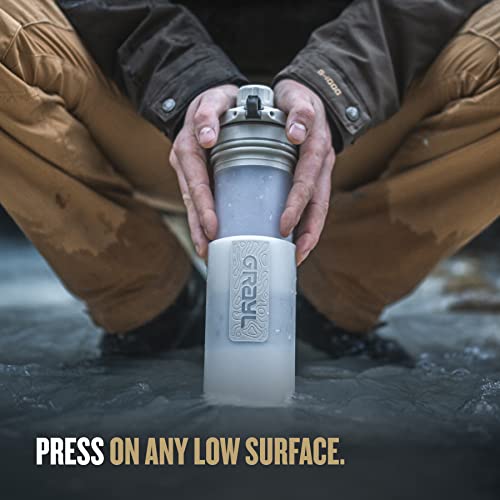 GeoPress 24 oz Water Purifier & Water Filter Bottle