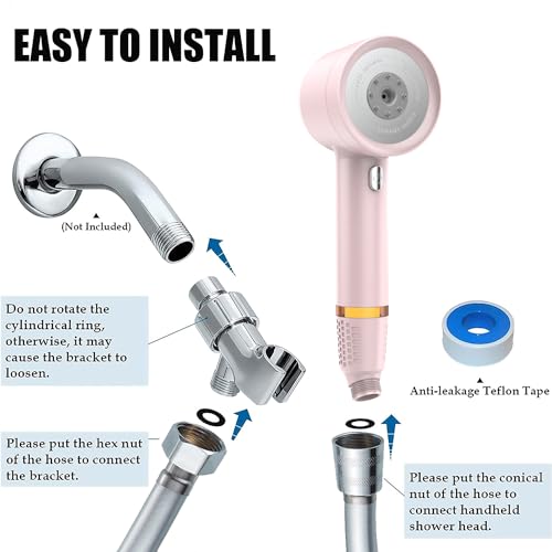 High Pressure Shower Head with Handheld