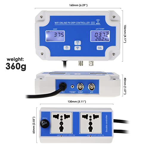 Smart pH ORP Controller Aquarium pH Monitor Wi