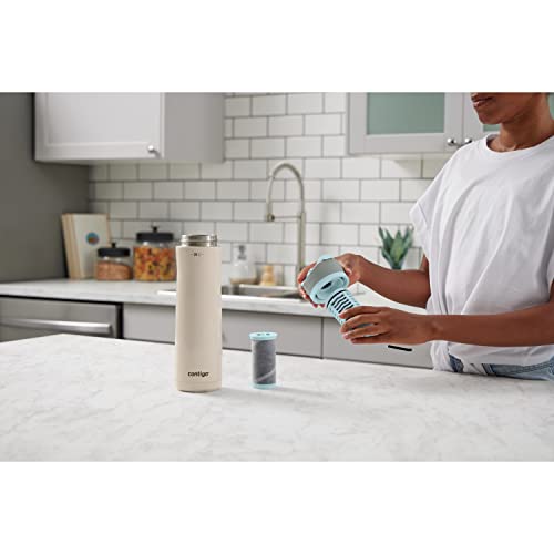 Clybourn Chill Stainless Steel FreeFlow Filter Water Bottle with AUTOSEAL