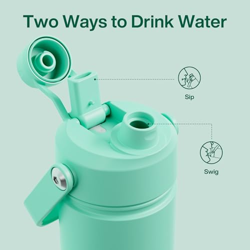 Kids Insulated Water Bottle with Straw