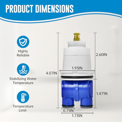 RP19804 Shower Cartridge Compatible with Delta 1300